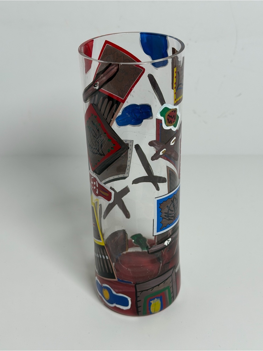 Lolita Hand-Painted Mojito Glass – Cuban Cigar / Havana Theme Collins Tumbler